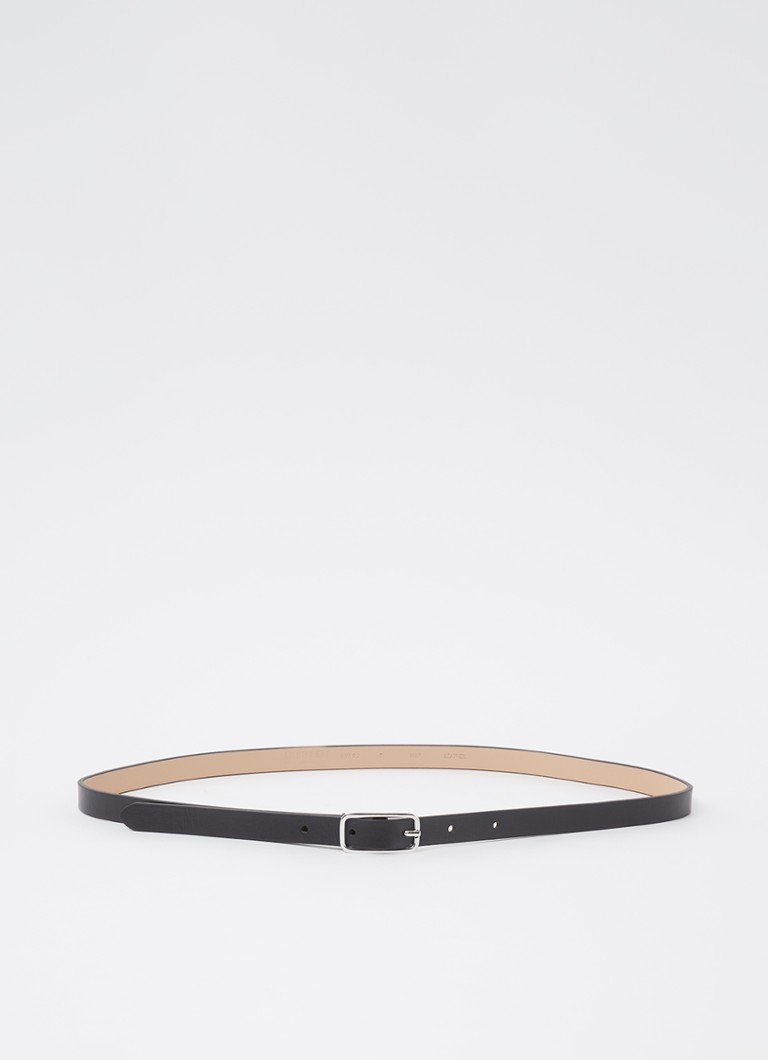 L.K.Bennett - Ceinture Marlee en cuir - Noir