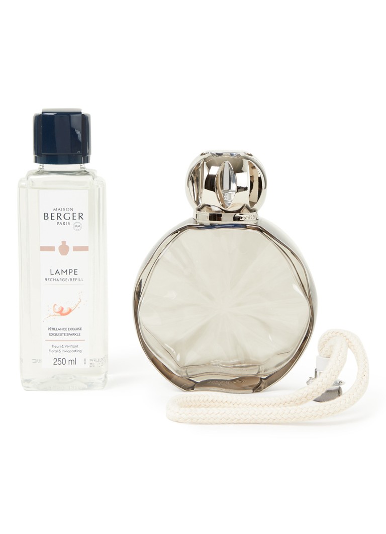Lampe Berger Cercle Onyx Geurbrander Met Navulling Exquisite Sparkle 250 Ml Transparant De Bijenkorf