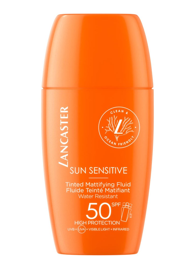 boete bijwoord slim Lancaster Sun Sensitive Tinted Mattifying Fluid SPF50 - getinte zonnebrandcrème • Tin • deBijenkorf.be boete bijwoord slim Lancaster Sun Sensitive Tinted Mattifying Fluid SPF50 - getinte zonnebrandcrème • Tin • deBijenkorf.be