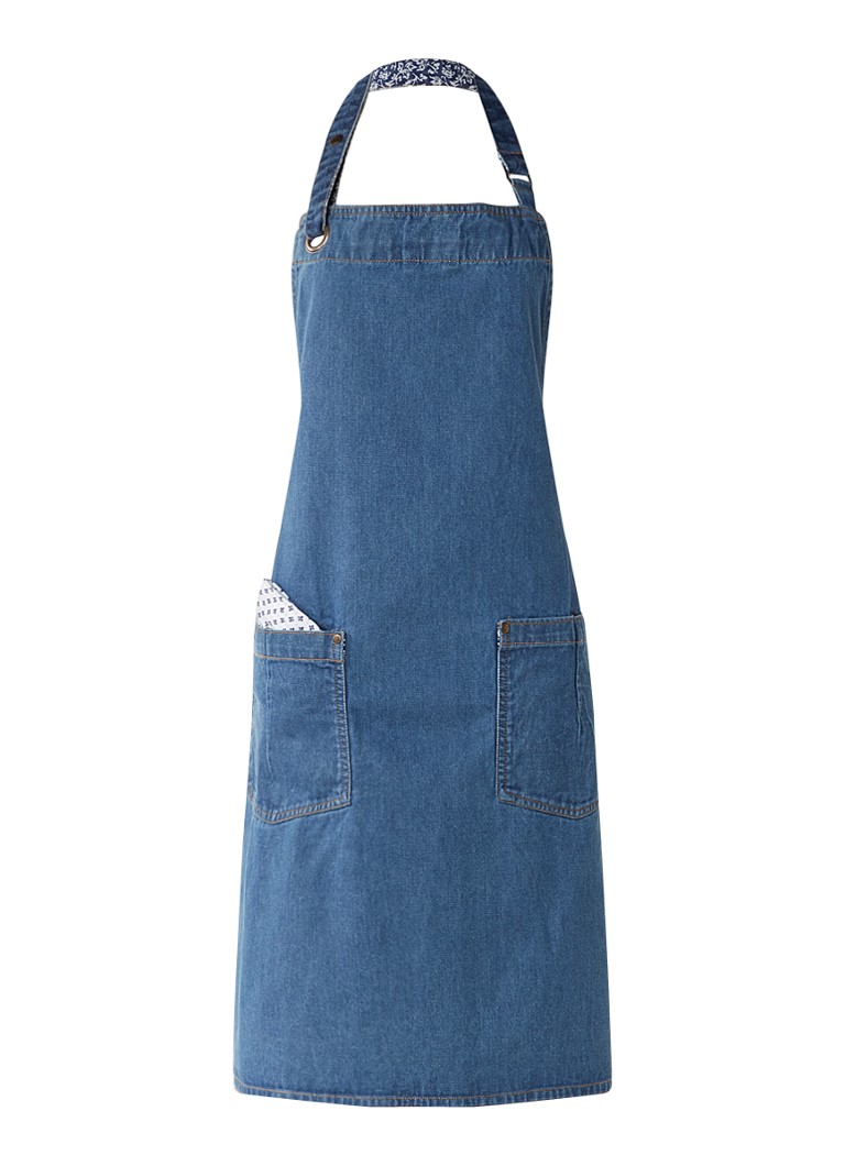 Laura Ashley - Schort van denim met sjaaltje - Indigo