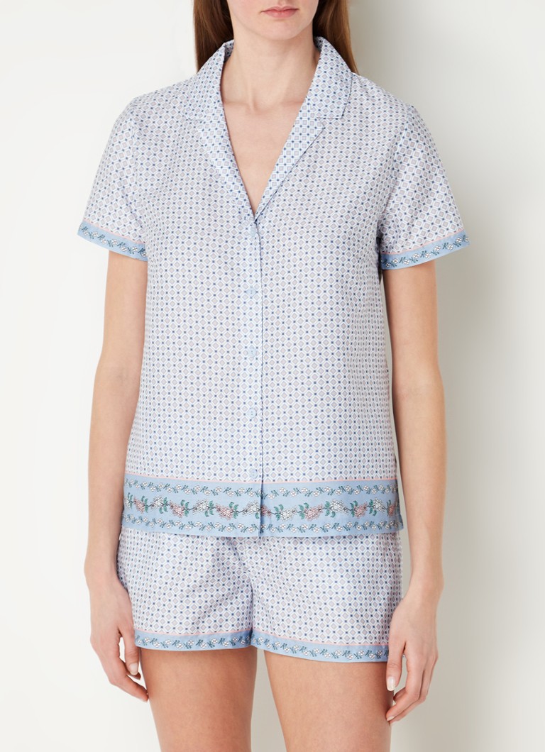 Laurence Tavernier - Pyjamaset met print - Blauw