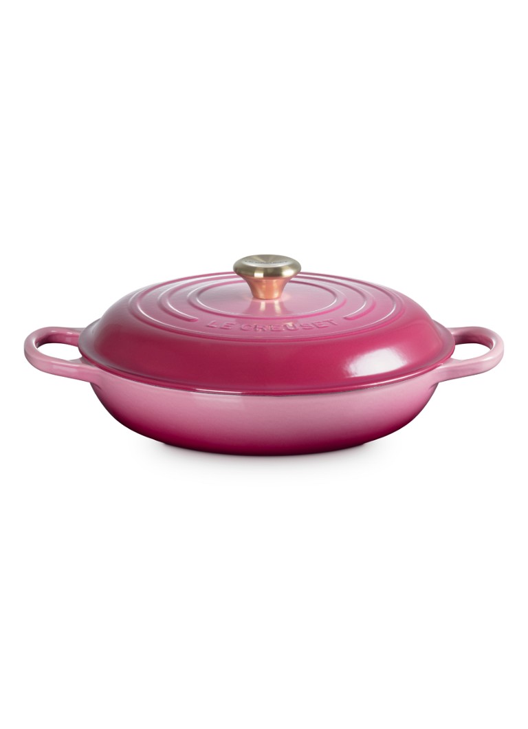 Le Creuset - Campagnard braadpan Ø30 cm - Berry / Roze