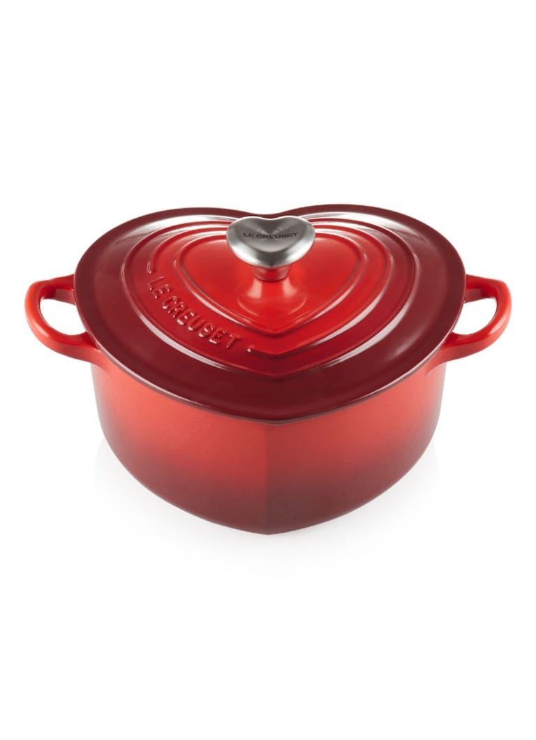 Le Creuset - Hart braadpan Ø20 cm  - Kersenrood / Rood