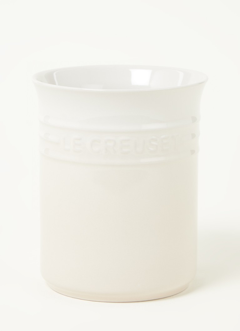 Onenigheid mogelijkheid vuilnis Le Creuset Opbergpot voor keukengerei 15 cm • Gebroken wit • deBijenkorf.be
