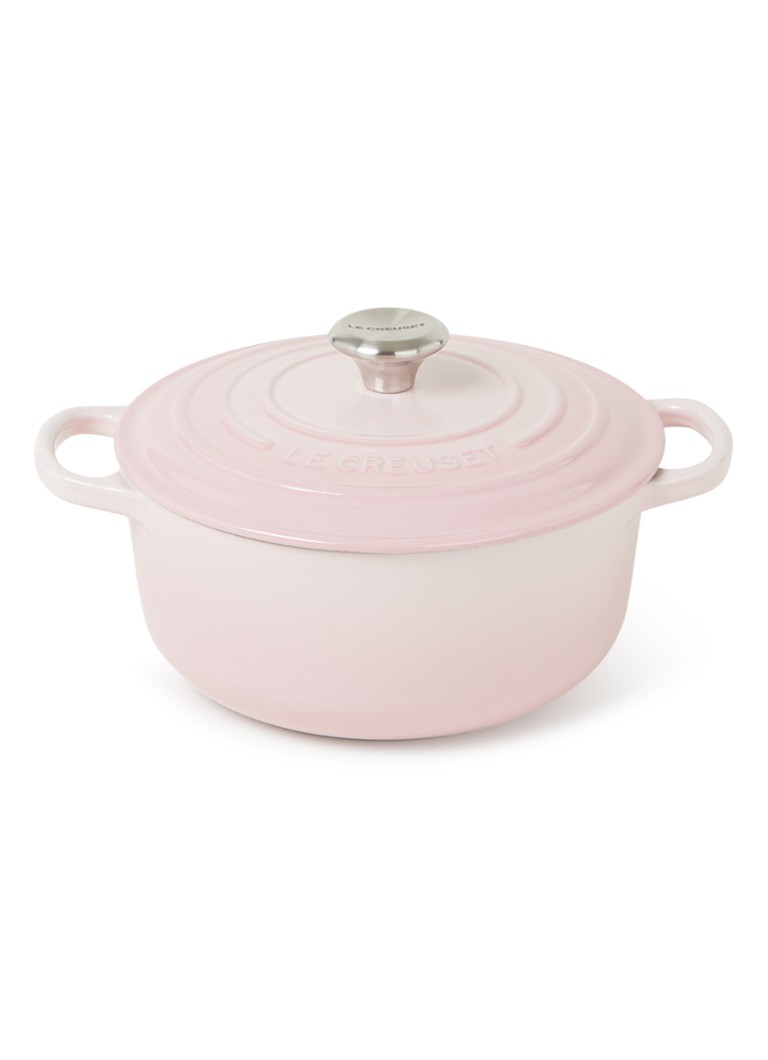 Le Creuset - Signature braad-/stoofpan Ø20 cm - Shell Pink / Roze