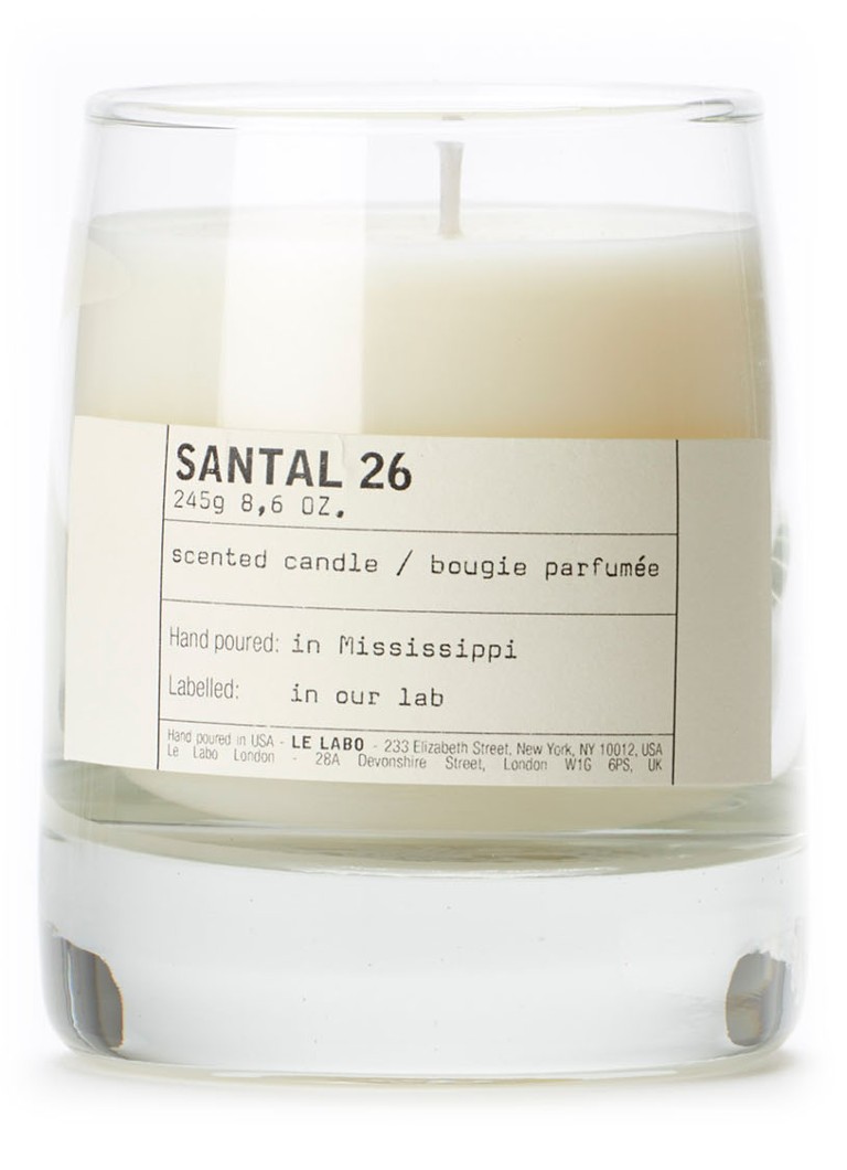 Le Labo - Bougie parfumée Santal 26 Classic Candle - Blanc
