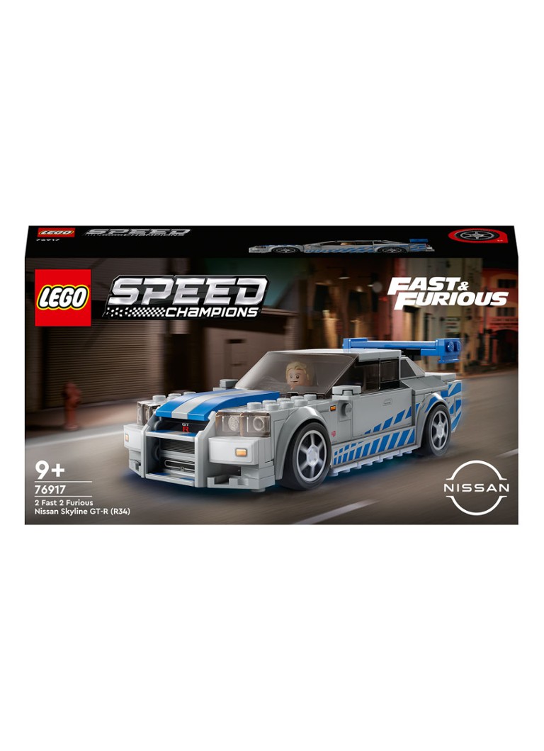 LEGO -  2 Fast 2 Furious Nissan Skyline GT-R (R34) - 76917  - null