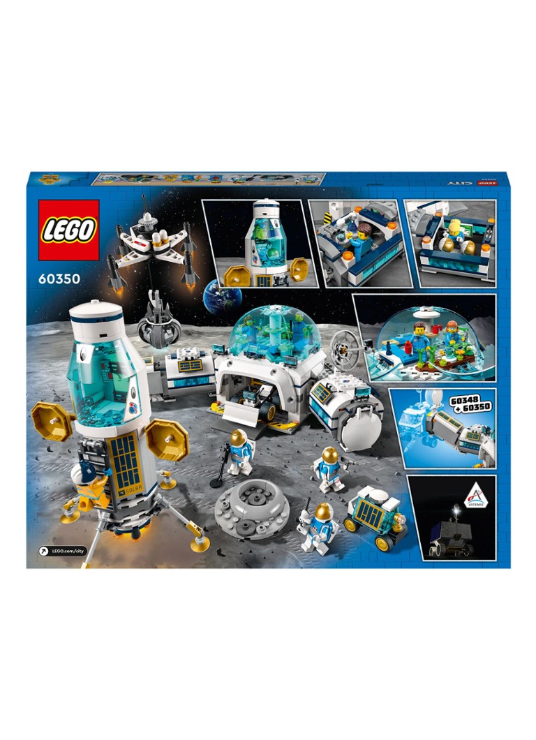 gloeilamp paars dienblad LEGO City Onderzoeksstation op de maan in de ruimte set - 60350 •  Multicolor • deBijenkorf.be