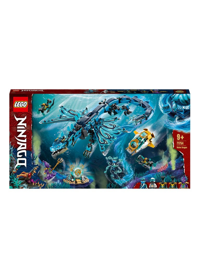 LEGO - Waterdraak Speelgoed - 71754 - Blauw