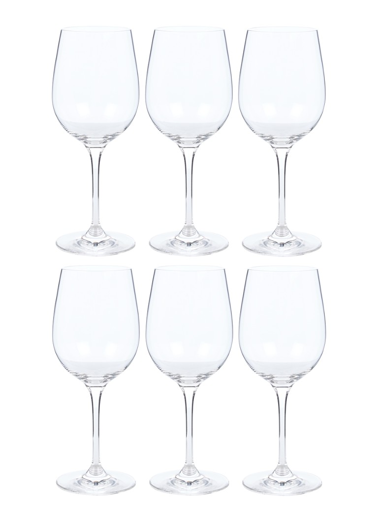 Leonardo - Ciao+ witte wijnglazen 37 cl set van 6 - Transparant