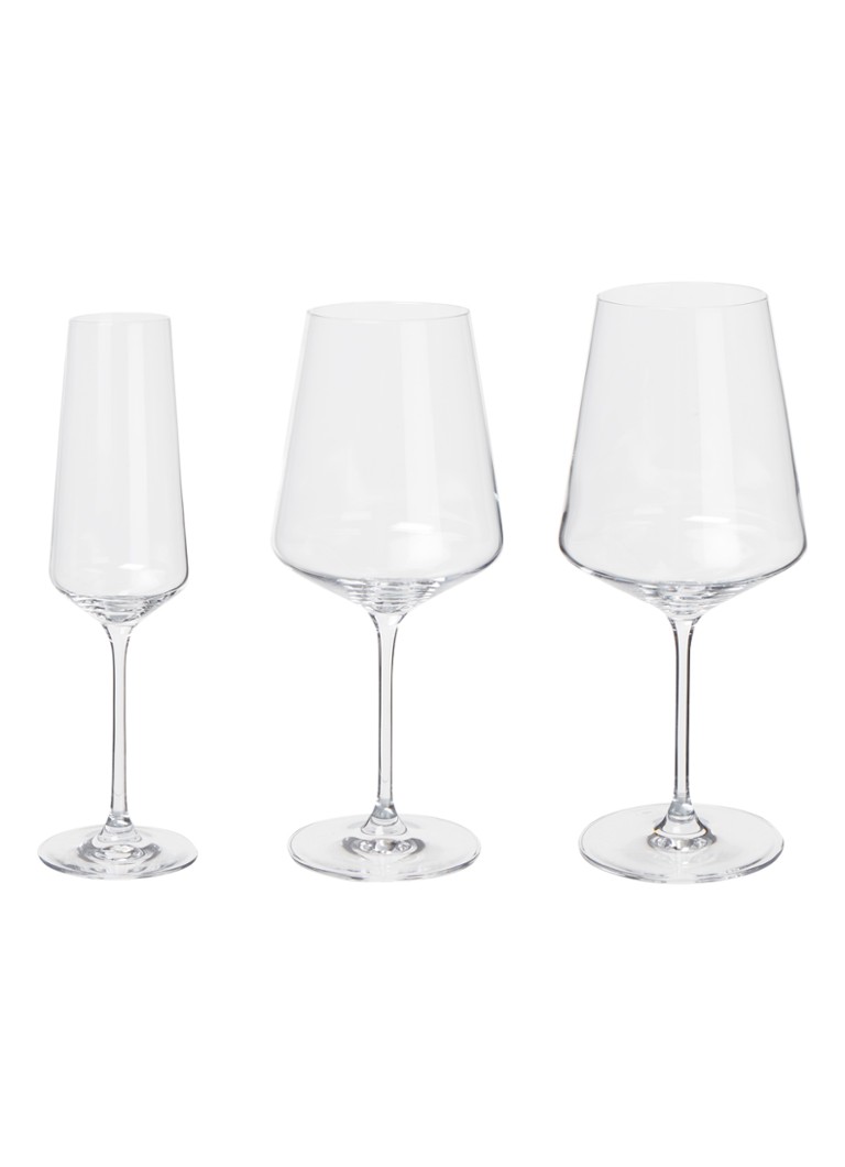 Leonardo - Puccini wijnglas 10 cl set van 18  - Transparant