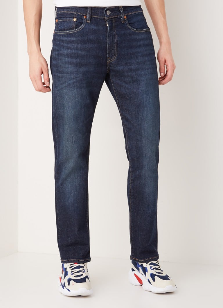 Levi's - 502 tapered jeans met stretch - Indigo