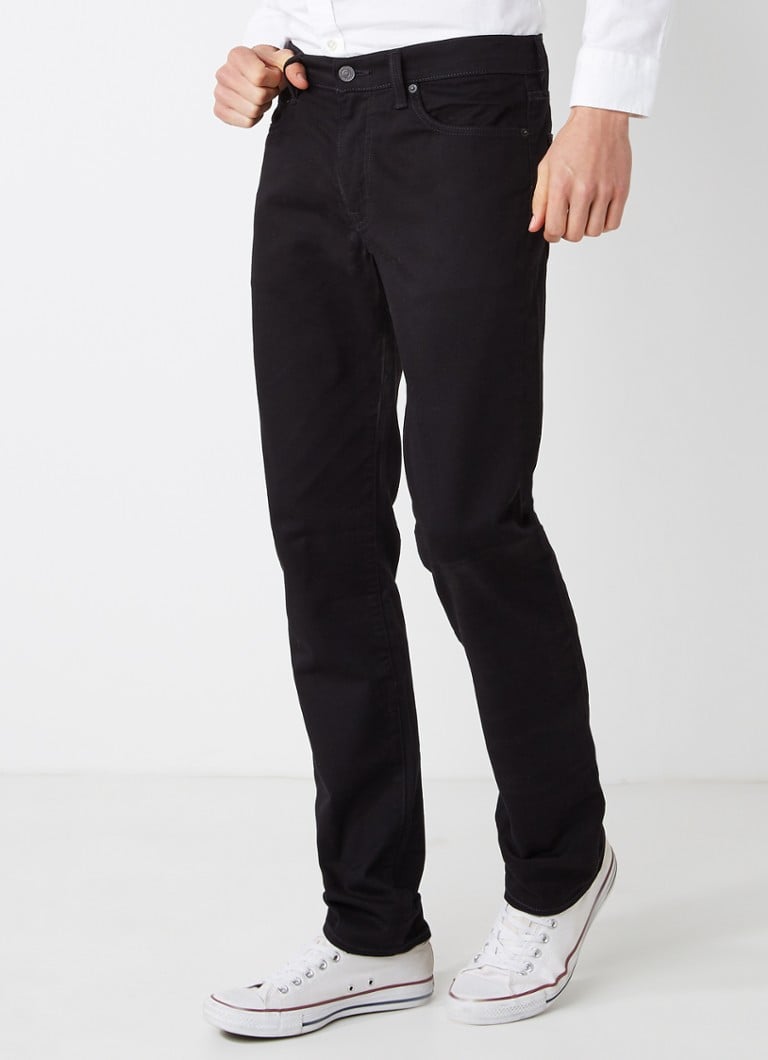 Levi's - 511 slim fit jeans met stretch - Zwart