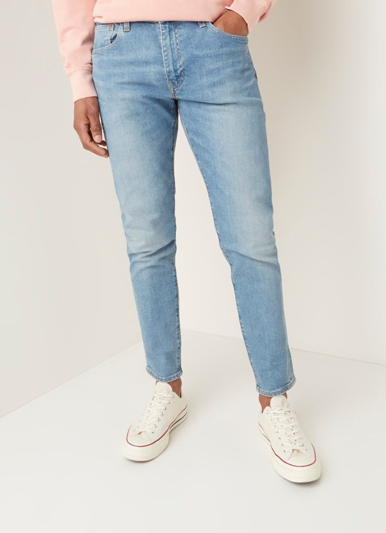 Levi's - 512 slim fit jeans met lichte wassing - Indigo