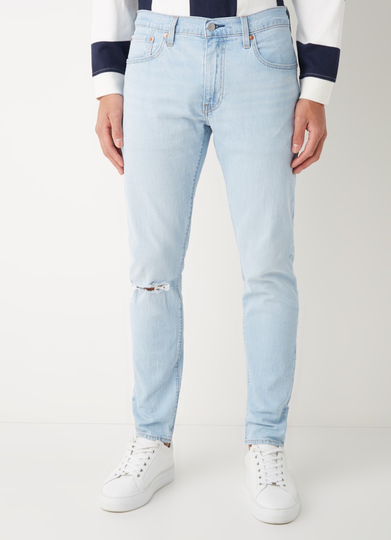 Ongrijpbaar Verplicht Nauwkeurigheid Levi's 512 slim fit jeans met ripped details en stretch • Indigo •  deBijenkorf.be