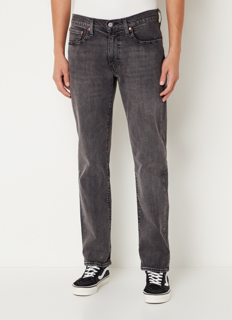 Levi's - 514 straight leg jeans met gekleurde wassing - Grijs