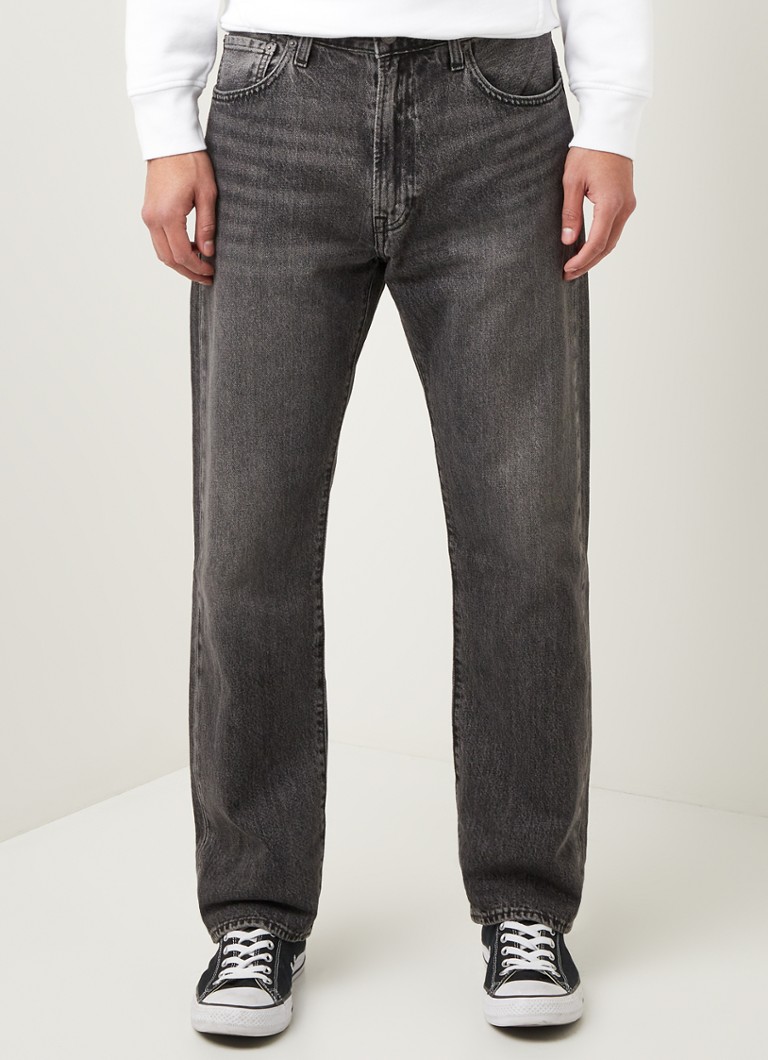 fee matig lekken Levi's 551z straight leg jeans met donkere wassing • Zwart • deBijenkorf.be