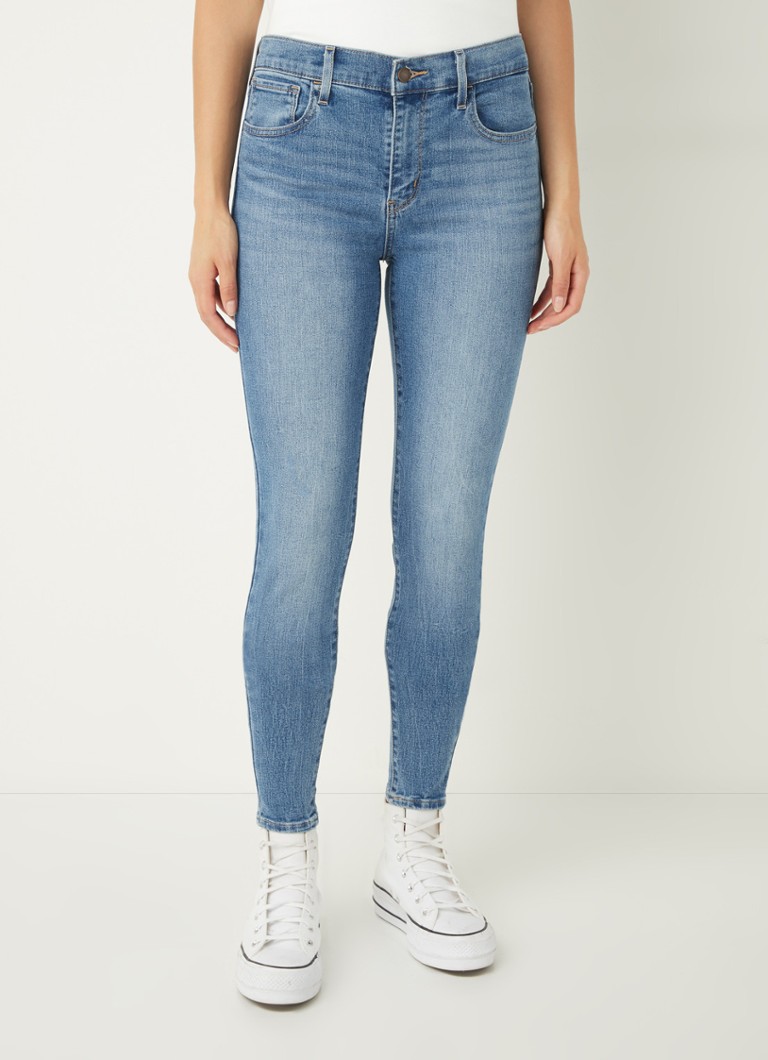 Levi's - 720 High waist super skinny jeans met stretch - Indigo