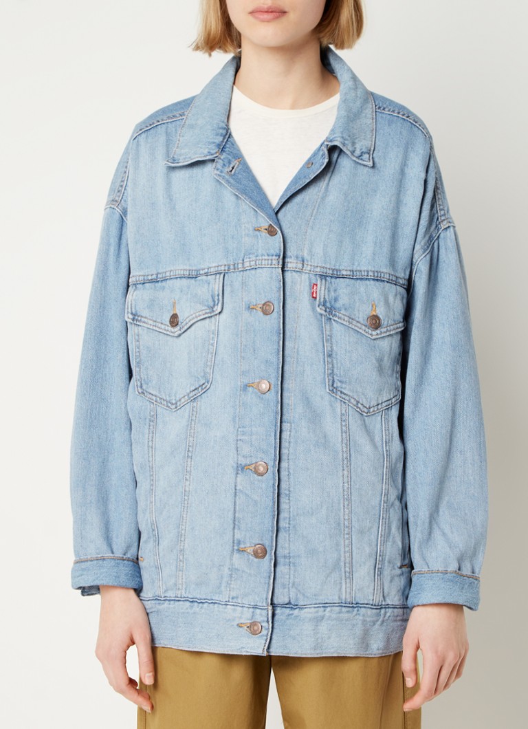 Levi's Pajama Trucker oversized spijkerjas met steekzakken • Indigo