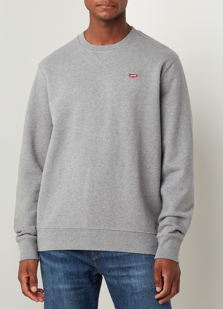 koolstof Intiem Verantwoordelijk persoon Levi's Sweater van katoen • Grijs • deBijenkorf.be