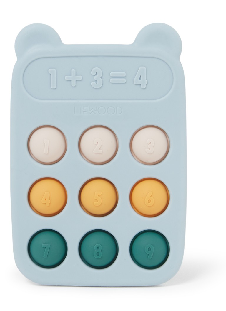 Liewood - Anne Pop Toy Calculator babyspeelgoed - Blauwgrijs