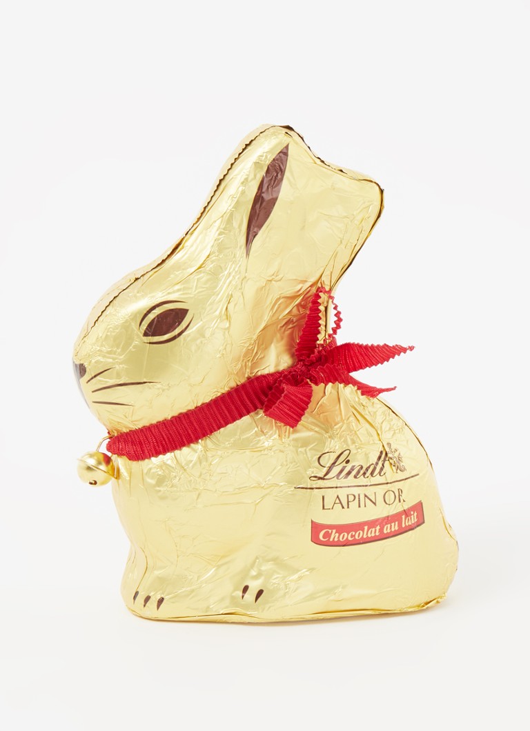 Blij poeder comfort Lindt Gold Bunny Paashaas melkchocolade 200 gram • Goud • deBijenkorf.be