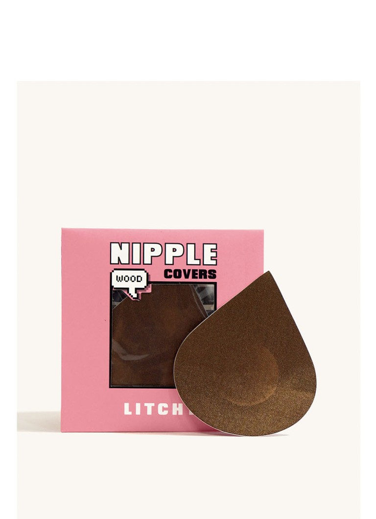 Litchy - Nipple Cover in 5-pack - Lichtbruin