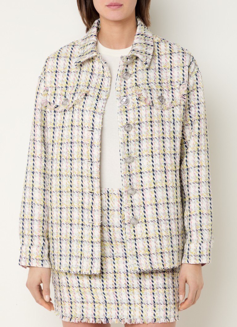 Liu Jo - Jack met tweed-look - Gebroken wit