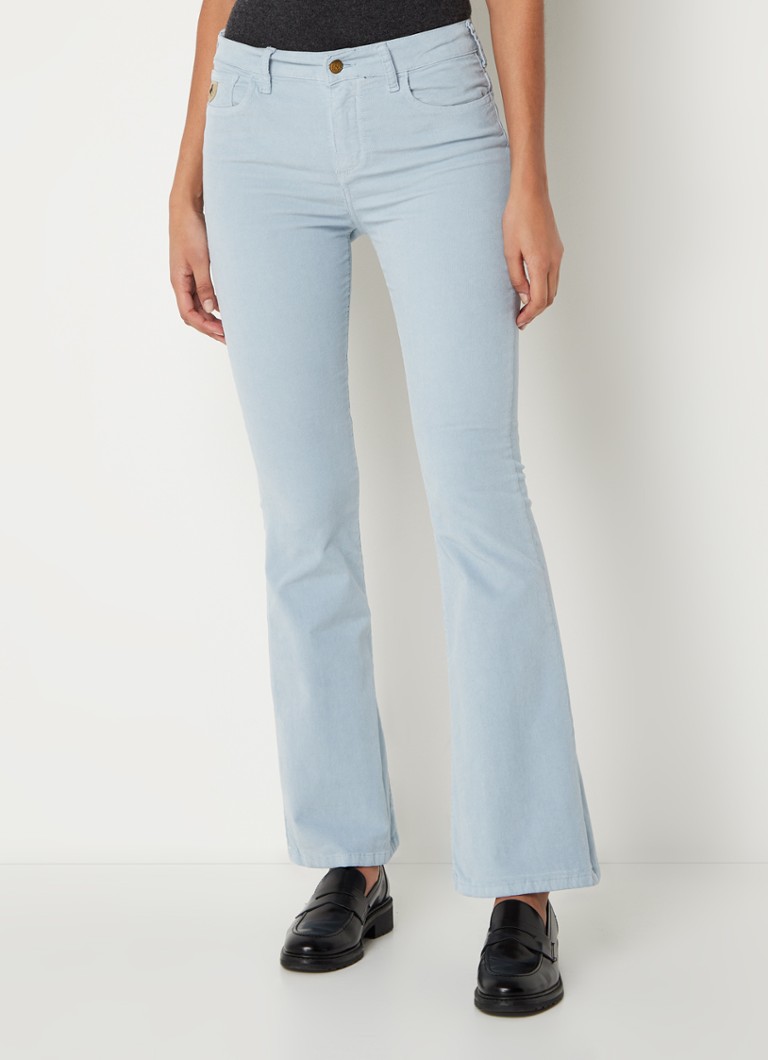 Lois Raval high waist flared jeans met stretch