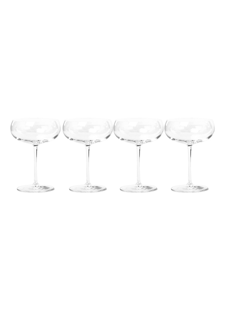 Luigi Bormioli - Talismano Old Martini cocktailglas 30 cl set van 4 - Transparant
