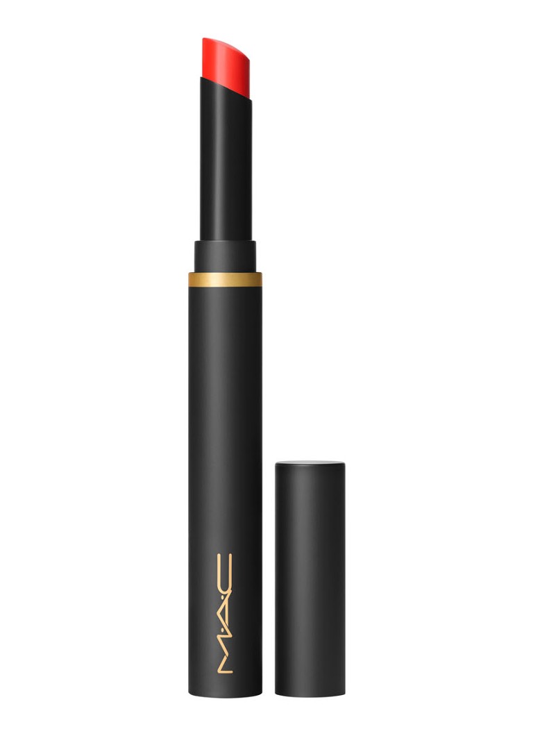 M·A·C - Powder Kiss Velvet Blur Slim Stick - lipstick - Devoted To Danger