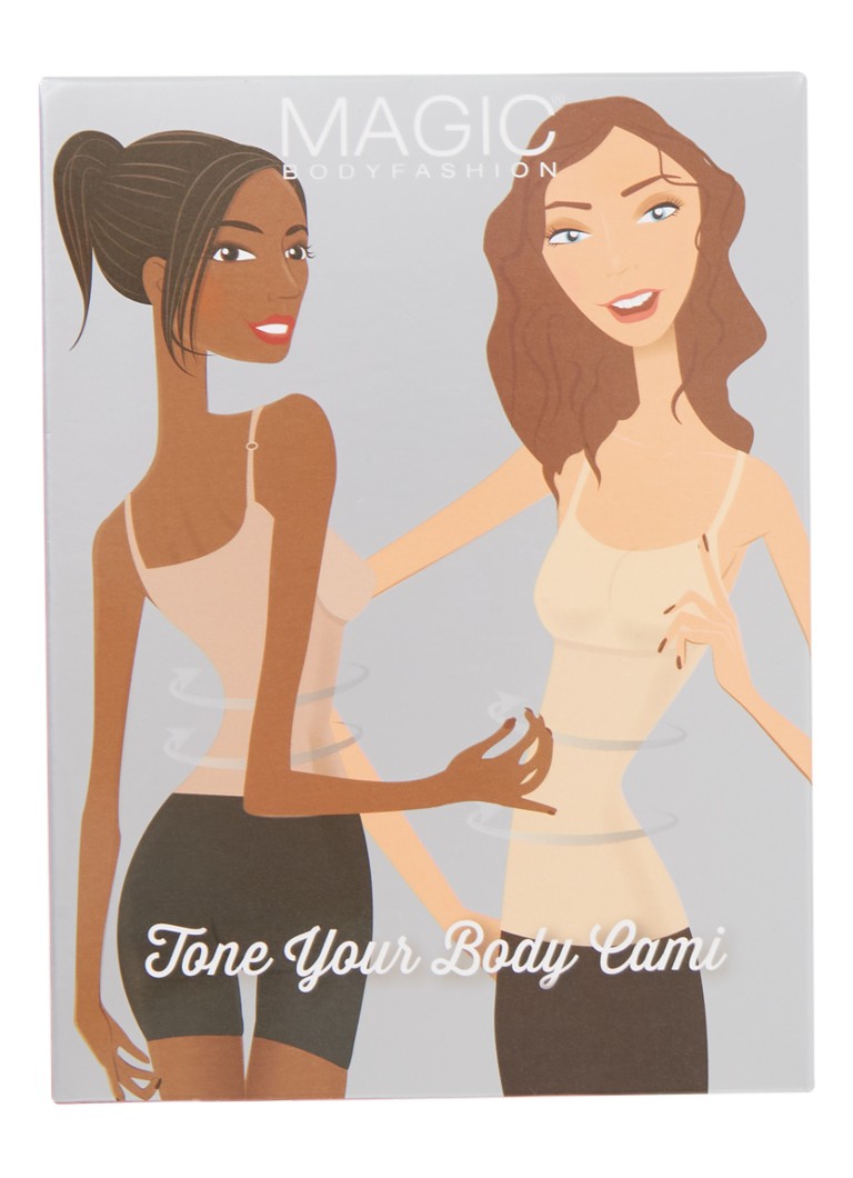 MAGIC Bodyfashion - Tone Your Body corrigerende top - Lichtbruin