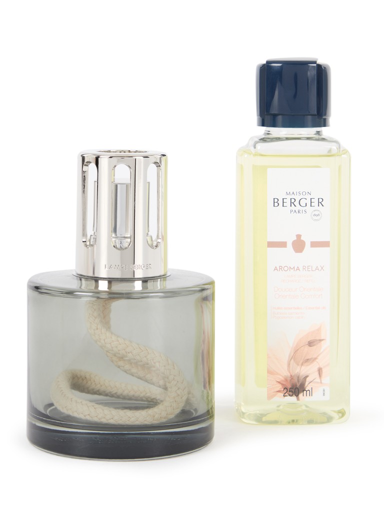 Maison Berger - Aroma Energy Bulnesia geurbrander met navulling in giftset - Transparant