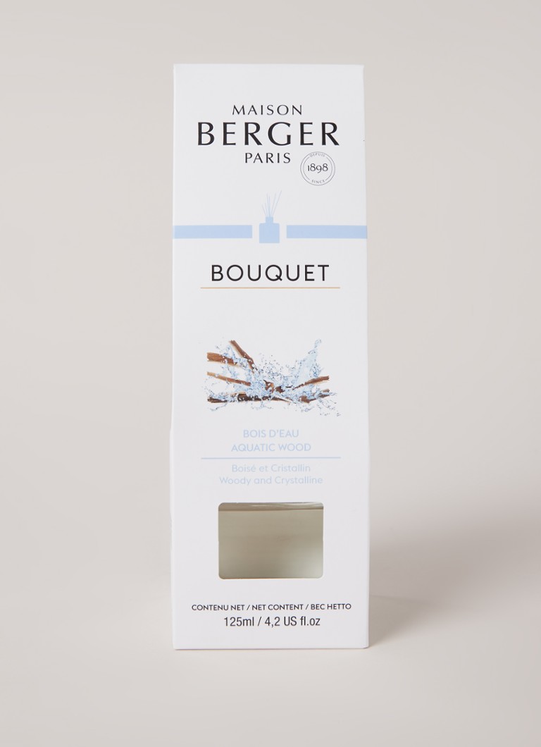 Maison Berger Bois d'Eau geurstokjes 125 ml • Transparant •