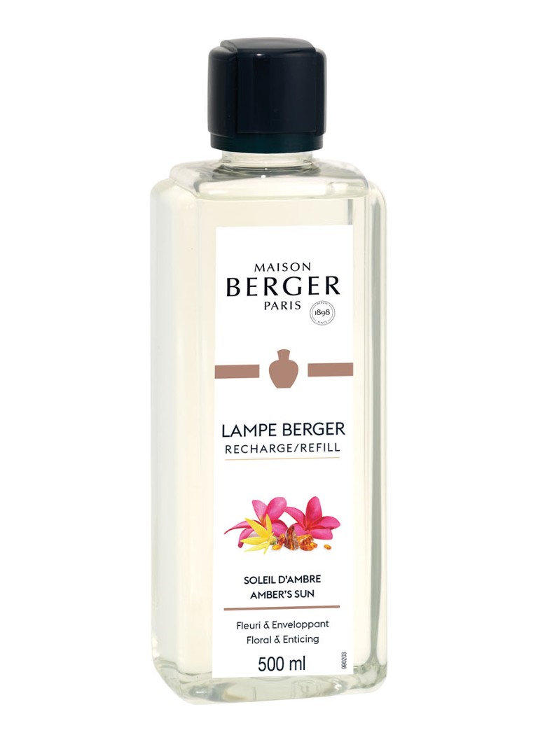 Maison Berger - Soleil d'Ambrenavulling voor geurbrander 500 ml - Transparant