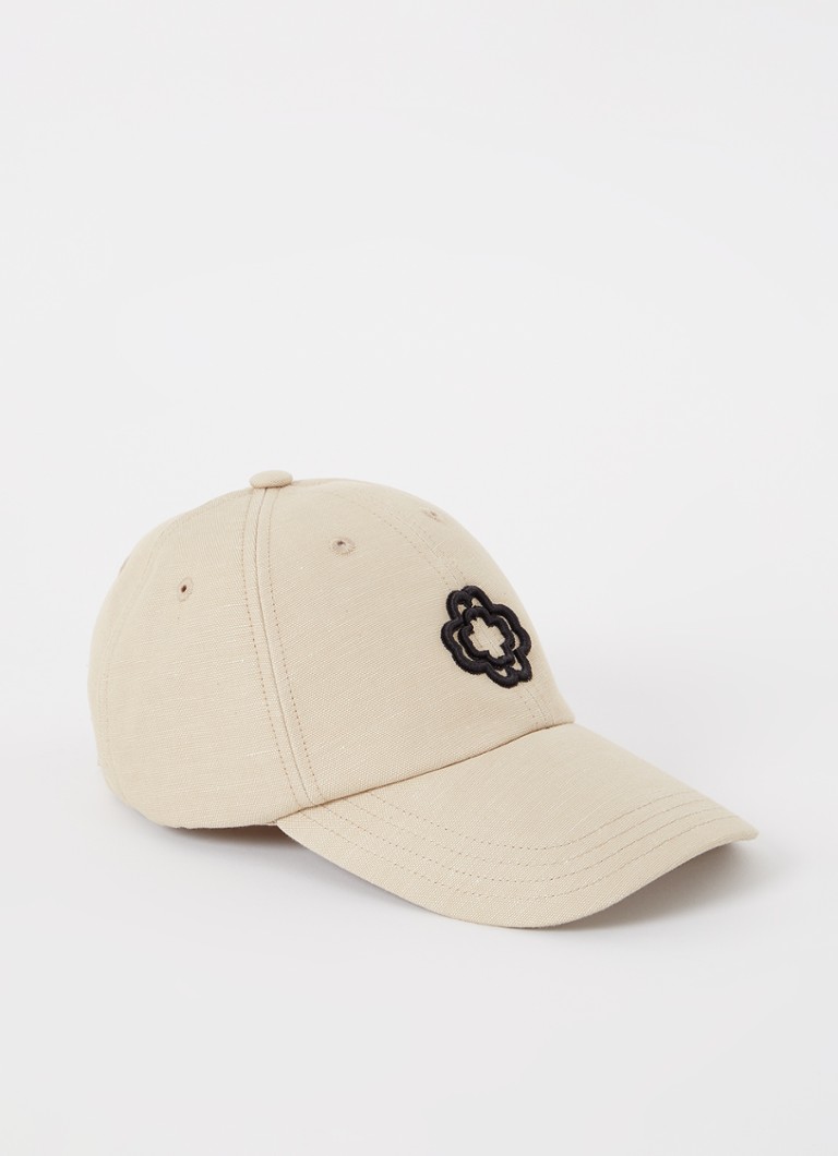 Maje - Pet met logoborduring  - Beige
