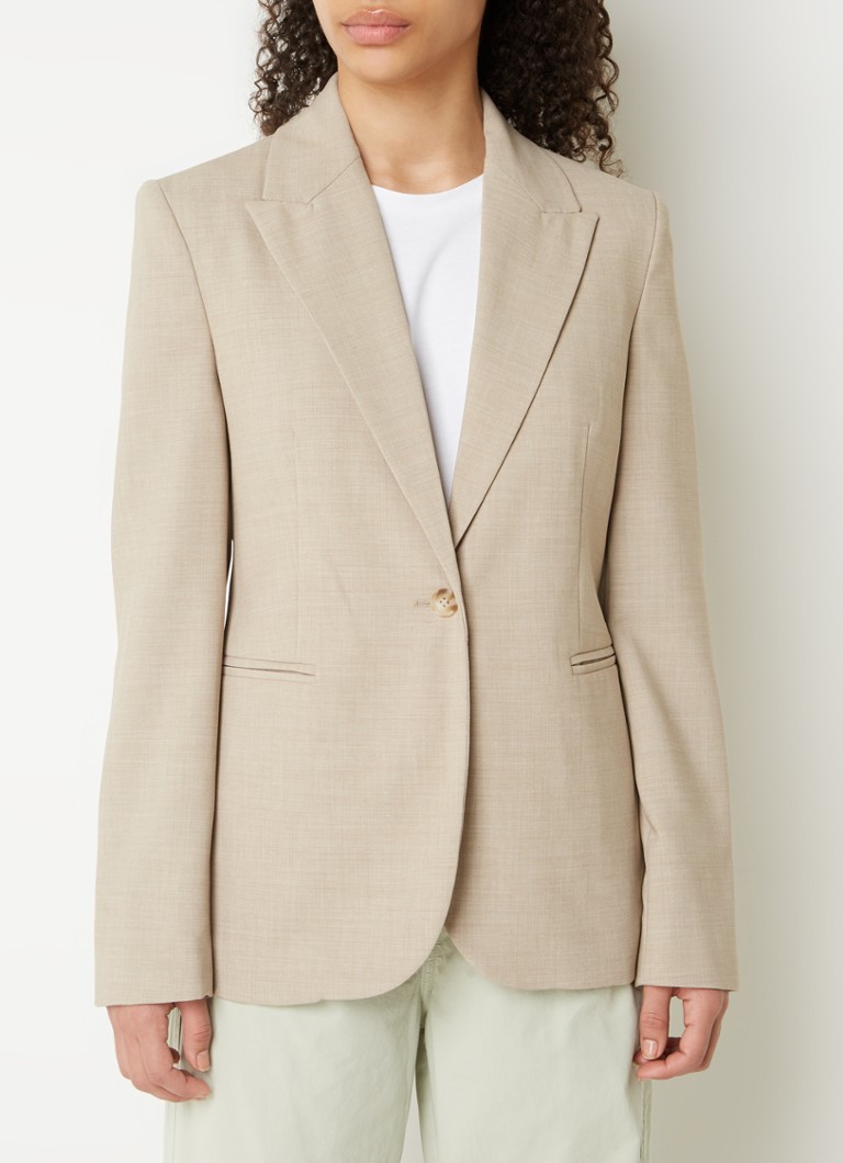 blazer beige mango