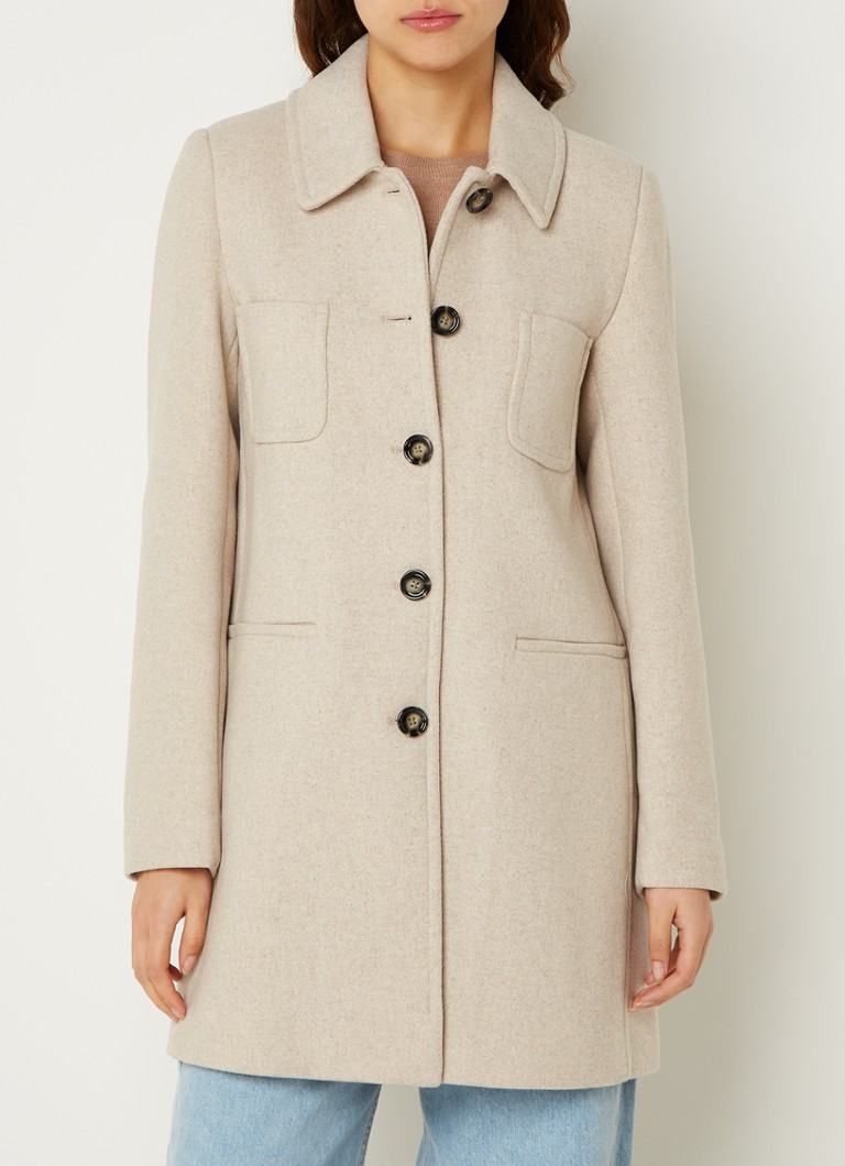 mango manteau bardot