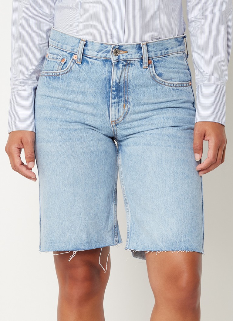 Mango Fille Vêtements Pantalons & Jeans Pantalons courts Shorts en jean Bermuda jean 