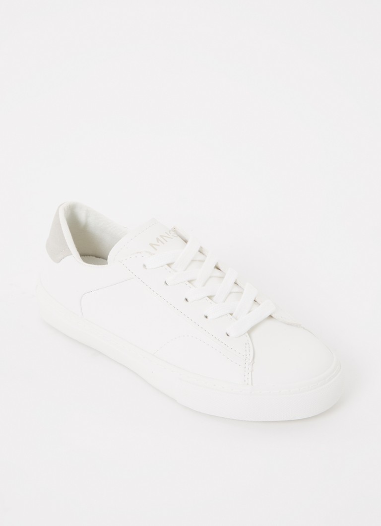 MANGO - Sneaker met doorgestikte details  - Gebroken wit
