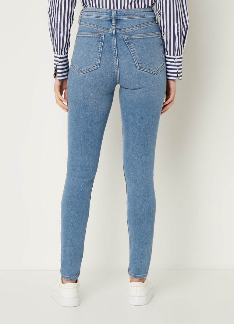 Verplicht Stam Zonnig Mango Soho high waist skinny jeans met stretch • Blauw • deBijenkorf.be