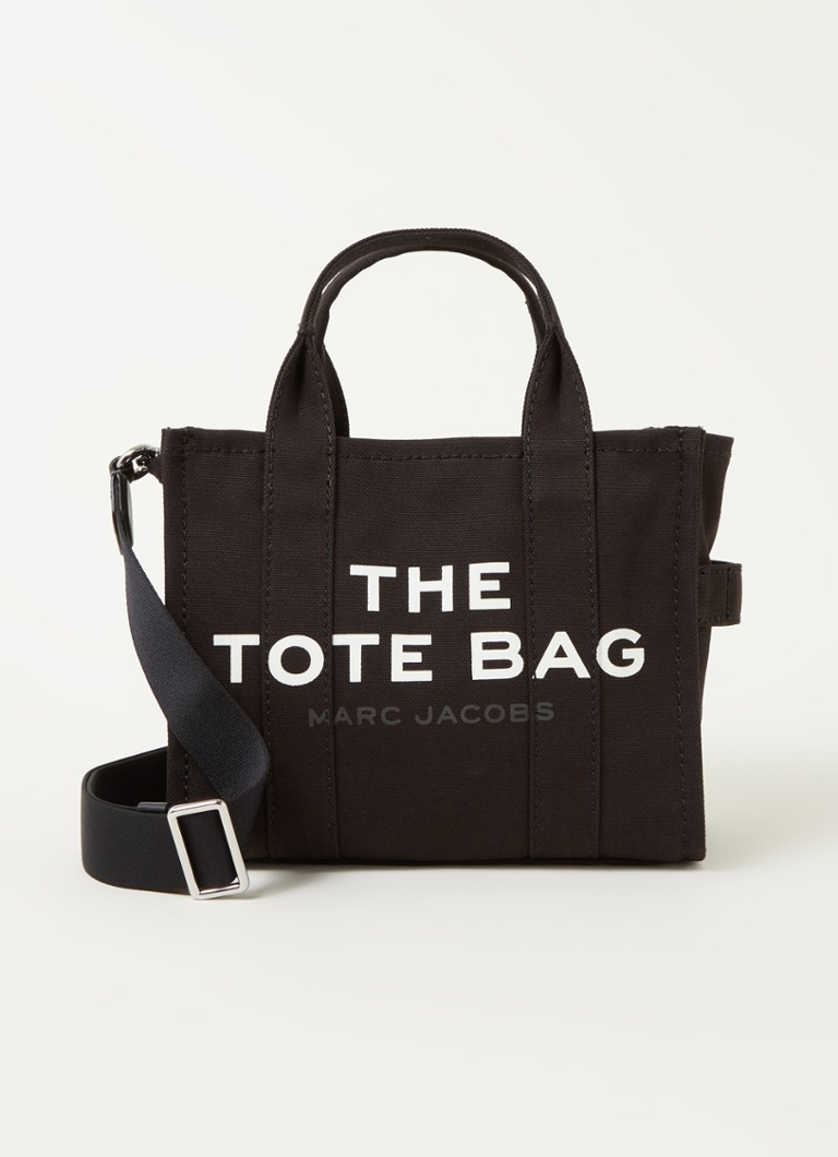 Marc Jacobs - The Small Tote shopper met logo - Zwart