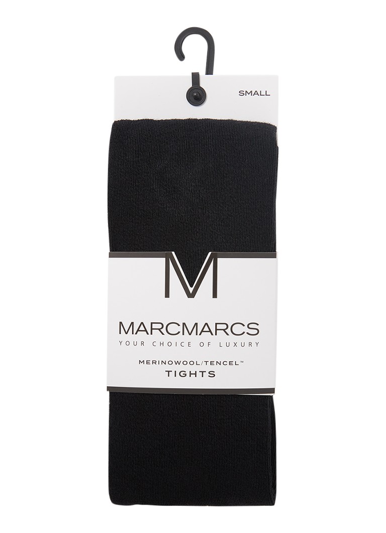 MarcMarcs - Maillot in merino wolblend - Zwart