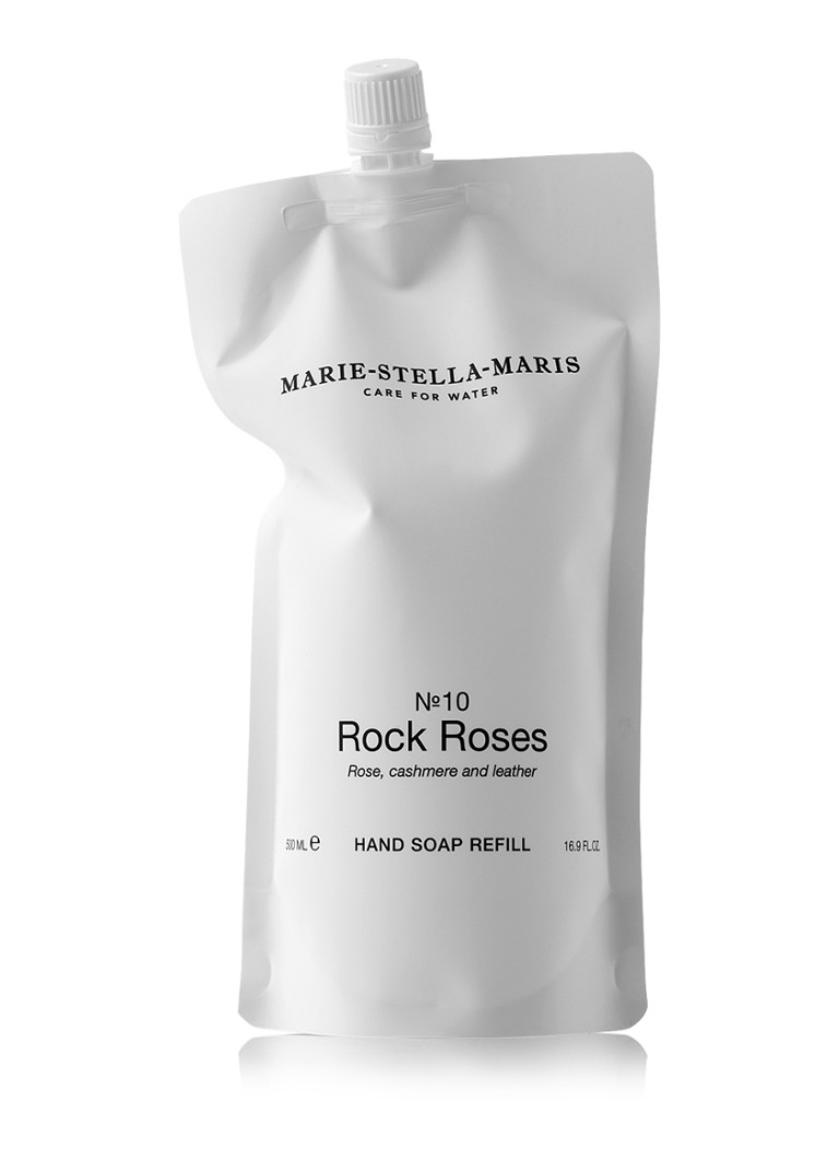Marie-Stella-Maris - No.10 Rock Roses handzeep navulling 500 ml - Wit