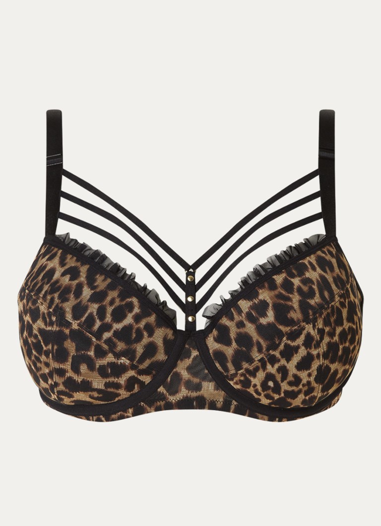Vixen leopard print lingerie  Marlies Dekkers Awaken Your Senses collection