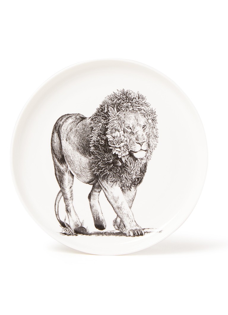 Maxwell & Williams - Marini Ferlazzo African Lion ontbijtbord 20 cm  - Wit