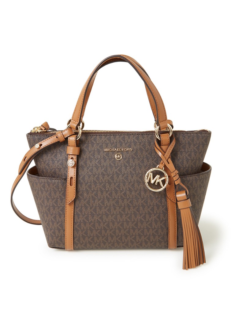 michael kors nomad small logo tote bag