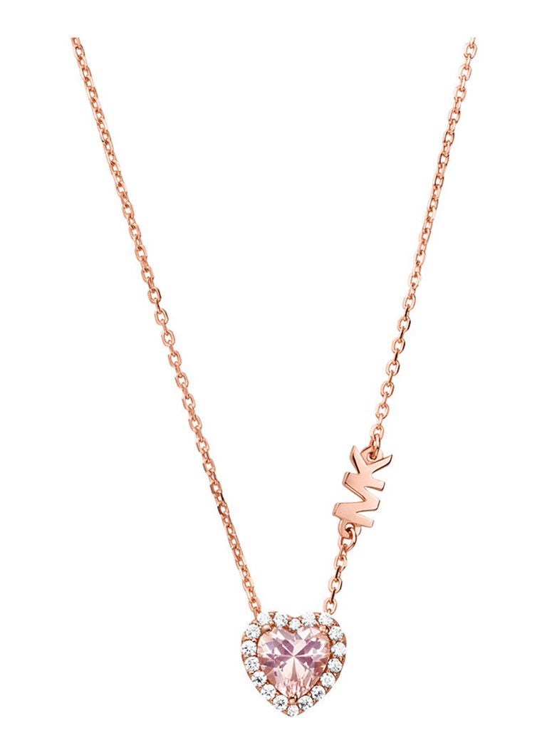 Michael Kors - Premium ketting met hanger MKC1520A2791 - Roségoud