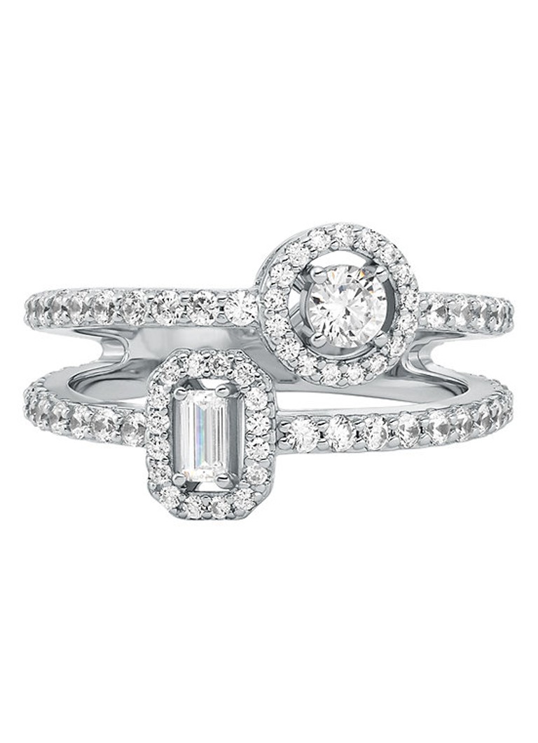 Michael Kors - Premium ring van zilver MKC1725CZ040 - Zilver