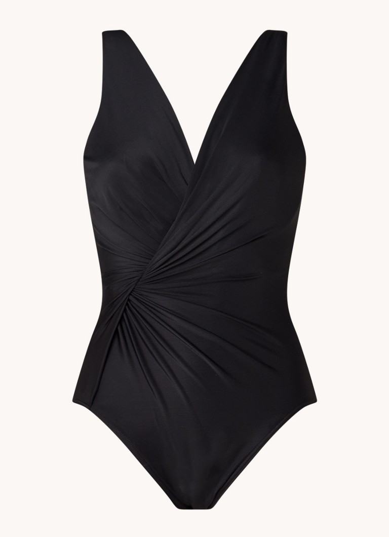 Miraclesuit Esmerelda corrigerend badpak met beugel • Zwart